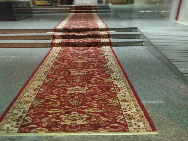 Trabajo hogaralfombra - Alfombra para patio o zaguan de tipo pasillo