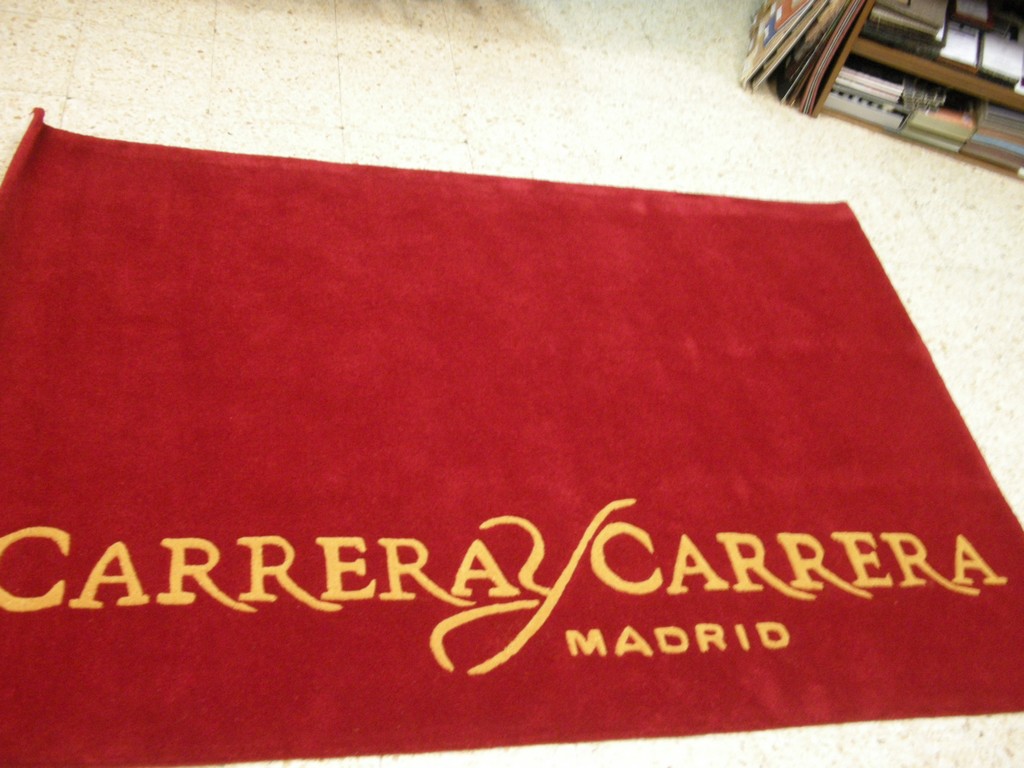 Trabajo hogaralfombra - Alfombras personalizadas para la empresa carrera y carrera